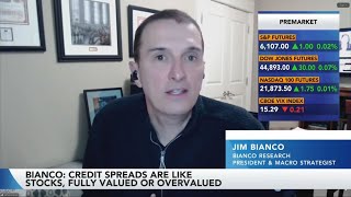 Jim Bianco joins Bloomberg Radio to discuss Inflation, Rate Cuts, the 4-5-6 Market, K-Shaped Economy