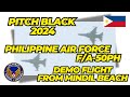 Philippine Air Force F/A-50PH Demo flight from Mindil Beach, Australia| Pitch Black 2024