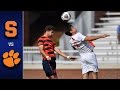 Syracuse vs. Clemson ACC Men's Soccer Championship Highlights (2016)