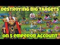 Lords Mobile - Last rallies and solos on Feng 5 emperor piece account. Great reports. Part 1