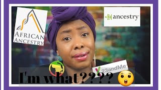 My DNA Results| African Ancestry Vs Ancestry Vs 23 & Me