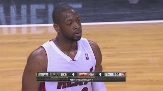 2014.03.12 - Dwyane Wade Full Highlights vs Brooklyn Nets - 22 Pts