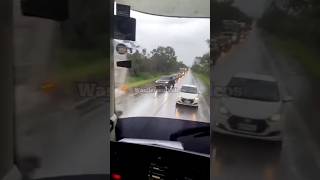 Motorista espertinho teve uma lição