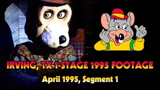 Chuck E. Cheese’s Irving TX 1-Stage 1995 Clip - April 1995 Segment 1