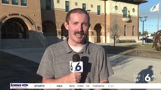 KRIS 6: Aransas Courthouse Live Shot