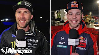 San Diego Supercross Rider Reactions ft. Tomac, Beaumer, Davies, McElrath, Ferrandis, \u0026 Prado