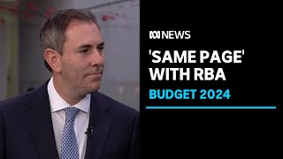 Federal budget 'on the same page' with RBA's policy on taming inflation: Treasurer | ABC News