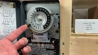 How to set the time on an electric mechanical timer? | Nichols Electric and Plumbing