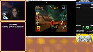 Crash Team Racing in 1:26:23