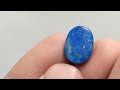 natural lapis lazuli 6.50 carat stone.