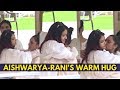 Aishwarya Rai Bachchan and Rani Mukerji HUG IT OUT at Krishna Raj Kapoor's funeral