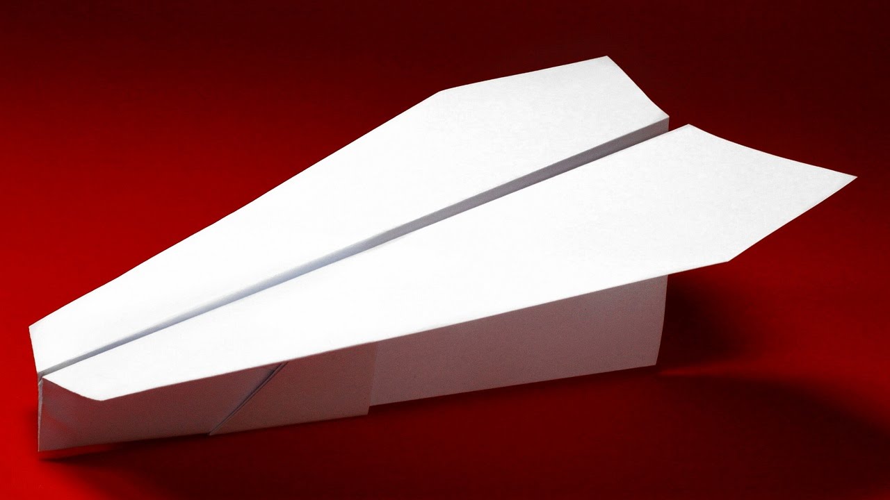 HOW To Make A Paper Plane (the Best Paper Airplane Glider ...