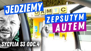 Austriacki mechanik sprawdza awarię, znów nie dojechaliśmy do domu