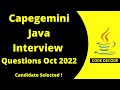 Capgemini Java Interview Questions & Answers | Must-Know for Experienced Candidates! | Code Decode