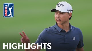 Min Woo Lee shoots 6-under 66 | Round 2 | The American Express | 2024