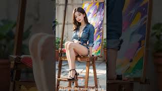 【4K ai art】AI美女 Atelier 아틀리에  Lookbook    #short  #shorts