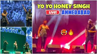 YO YO HONEY SINGH LIVE IN AHMEDABAD 💥 HONEY 3.0 INDIA TOUR