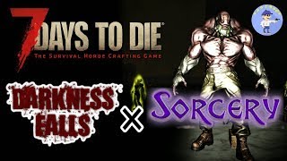 【Live #17】汚染地域のシェルター探し！Darkness Falls \u0026 Sorcery Mod！7days to die α17