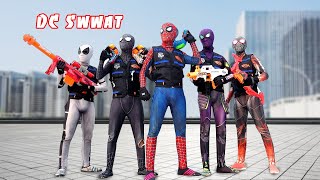 PRO TEAM 5 SUPERHERO || Nerf Gun Battle Superhero Story ( Funny Action Spiderman in Real Life ) #3