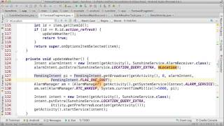 Using Alarms - Developing Android Apps