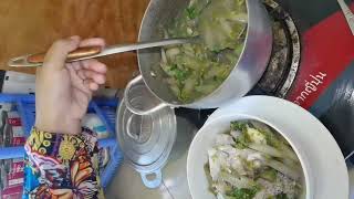 Khmer Food ( របៀបធ្វើសម្លម្ជូរព្រលិត ) សង្ខេបៗ .....