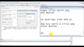 FLOTECH TUTORIAL: VB6.0 Total (Time Start & Time End)