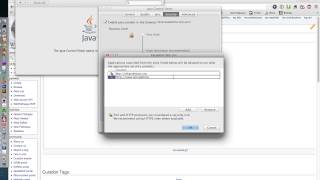 WikiPathways Java Applet Editor: MacOS10.9 - Java7/8 - Chrome