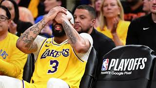 golden state warriors urgent news! Anthony Davis exits Game 5 of Lakers-Warriors with head injury