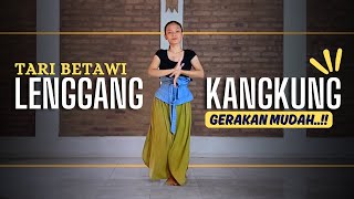 TARI LENGGANG KANGKUNG - Tari Kreasi Betawi mudah untuk Anak TK SD dan pemula