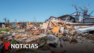 Los tornados dejan una estela de muerte y destrucción en 17 estados | Noticias Telemundo