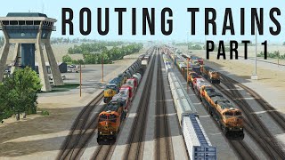 Run 8 Train Simulator: Routing Trains into Yards with OTTO (Part 1)