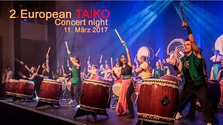 2nd European TAIKO Concert night with Wadaiko-MAKOTO,  KAGEMUSHA & WADOKYO im Robert-Schumann-Saal