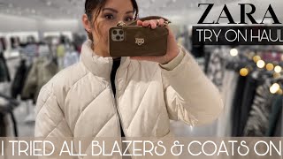 ZARA FALL WINTER JACKETS & COATS | ZARA TRY ON HAUL 2021 | The Allure Edition VLOGMAS 1
