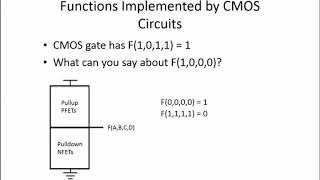 3.2.8 Worked Examples: CMOS Functions