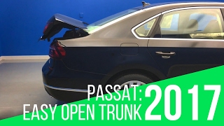 2017 Volkswagen Passat: Easy Open Trunk