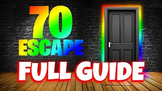 70 ESCAPE ROOM FORTNITE (70 Escape Room Fortnite FULL GUIDE)