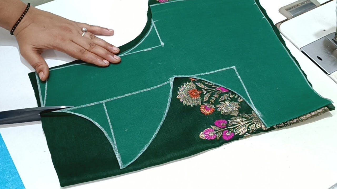 New Model Blouse Design Cutting And Stitching Back Neck Blouse Designs