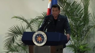 Philippines' Duterte says will not sever US ties