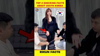 Top 4 Shocking Facts About South Korea | South Korea Facts 🇰🇷 #southkorea #facts