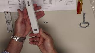 Changing a standard TS 8 Lock to Comfort Handle with Insert Installation