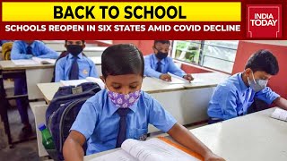 Back To School; Schools Reopen Partly In Delhi, U.P, Maharashtra, Bihar Resume Classes For All