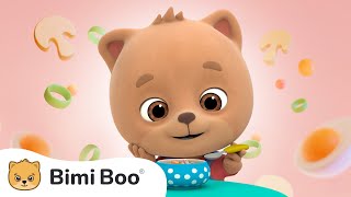 Food Song | Kids Songs & Nursery Rhymes | Bimi Boo