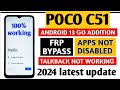 how to remove poco smartphone frp !! poco c51frp bypass kaise kare !! poco ka frp bypass kaise kare