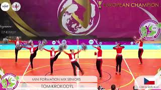 MWF/ 🏆 EUROPEAN CHAMPION 2023. 🏆MINI FORMATION MIX SENIORS / TOM KROKODYL - CZ