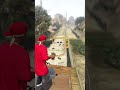 GTA V | Throwing Sticky Bomb And Pouring Oil In Train Scene | Exploding | #gta #gta5 #gta5mods