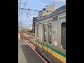 【2023年にe127系変更予定】e127系 v1編成 八丁畷駅到着シーン｛試運転｝