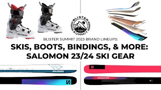 Skis, Boots, Bindings, & More: Salomon 2024 Ski Gear | Blister Summit Brand Lineup