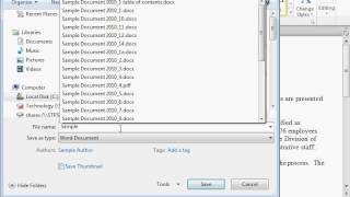 Save a File as Encoded Text - Word 2010