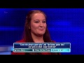 larissa gets her taylor question right the chase the chase