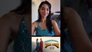 Meenakshi Chaudhary 💙👑✨ Sithira Puthiri Song BTS Video 😍🔥💯 #trending #music #tamil #2025